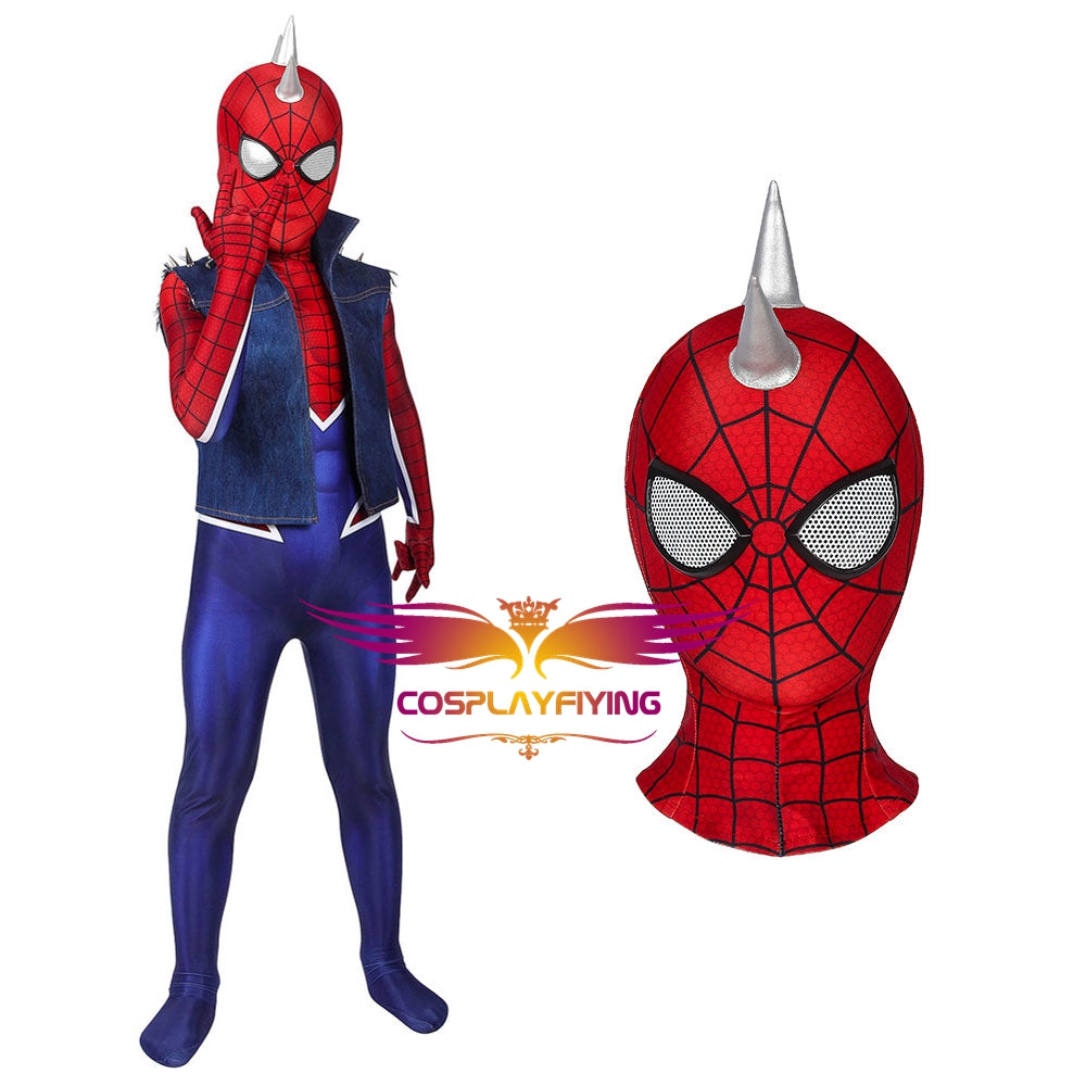 Spider punk mask for Halloween : r/Spiderman