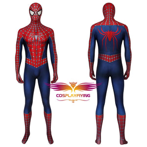 Marvel Movie Spider-Man 2 Peter Parker Cosplay Costume for Halloween Carnival Luxurious Classic Version