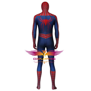 Marvel Film Spider-Man 2 Peter Parker Jumpsuit Cosplay Costume for Halloween Carnival Simple Classic Version