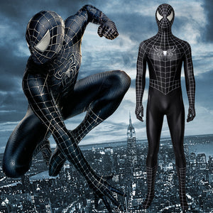 Marvel Film Eddie Brock / Venom Spider-Man 3 Peter Parker Cosplay Costume for Halloween Carnival Luxurious Version