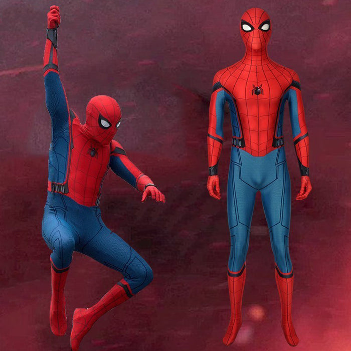 Marvel Spider-Man Far From Home Peter Parker Avengers Cosplay Costume Full Set for Halloween Carnival
