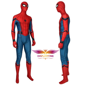 Marvel Film Spider-Man Far From Home Peter Parker Jumpsuit Cosplay Costume for Halloween Carnival Simple Version
