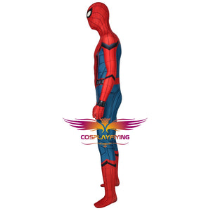 Marvel Movie Spider-Man Far From Home Peter Parker Cosplay Costume Full Set for Halloween Carnival Luxurious Version