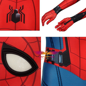 Marvel Spider-Man Far From Home Peter Parker Avengers Cosplay Costume Full Set for Halloween Carnival