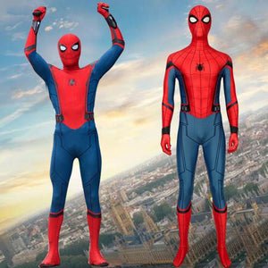 Marvel Spider-Man Far From Home Peter Parker Jumpsuit Avengers Cosplay Costume Full Set for Halloween Carnival