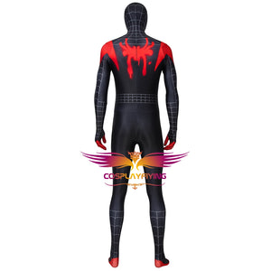 Marvel Spider-Man: Into the Spider-Verse Miles Morales Cosplay Costume Full Set for Halloween Carnival