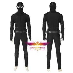 Marvel Spiderman Far From Home Avengers Stealth Suit Spider-man Noir Cosplay Costume for Halloween Carnival
