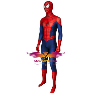 Marvel Ultimate Spider-Man Season 1 Peter Parker Jumpsuit Cosplay Costume for Halloween Carnival