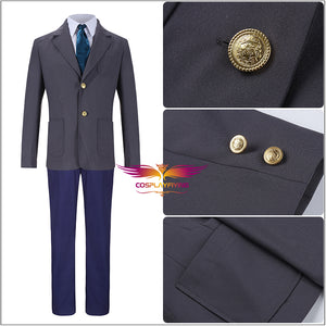 Movie Keep Your Hands Off Eizouken! School Uniform Male Cosplay Costume Halloween Carnival Adult Outfit
