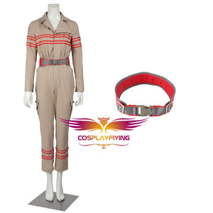 Movie Ghostbusters 3 Jumpsuit Cosplay Costume Full Set Outfit for Halloween Carnival