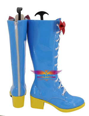 Movie My Little Pony: The Movie Pinkie Pie Cosplay Shoes Boots Custom Made for Adult Men and Women Halloween Carnival