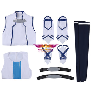 New SAO Sword Art Online 2 Asuna Yuuki Cosplay Costume Outfit