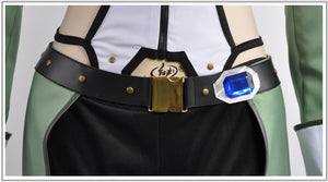 New Sword Art Online Phantom Bullet Asada Shino Cosplay Costume Women Adult Outfit White Scarf