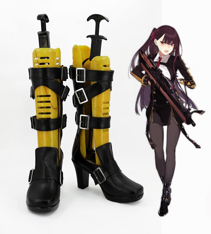 SLG Game Girls Frontline WA2000 Cosplay Shoes Boots Custom Made for Adult Men and Women Halloween Carnival