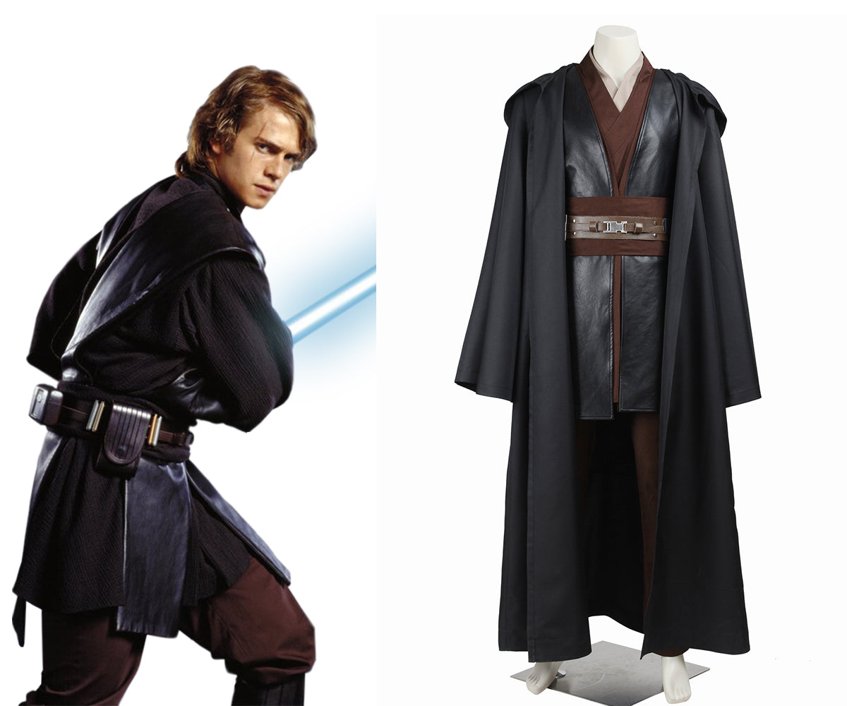Cosplayflying - Buy Wars Anakin Skywalker Darth Vader Jedi Knight Cosplay Costume Full Set Version for Halloween Carnival