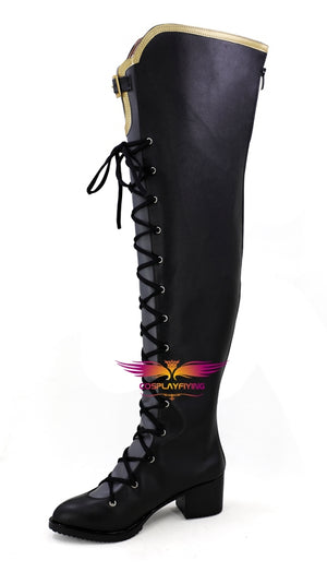TV Anime BanG Dream! Yukina Minato Cosplay Shoes Boots Custom Made for Adult Men and Women Halloween Carnival