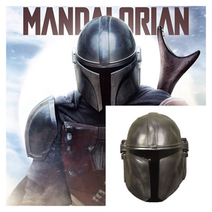 TV Series The Mandalorian Star Wars Kylo Ren Ben Solo Mandalorian Armor Helmet Hat Adult Halloween Carnival Cosplay Prop