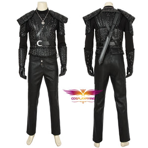 TV Series The Witcher Wild Hunt Geralt Of Rivia Cosplay Costume Full Set Unisex for Halloween Carnival
