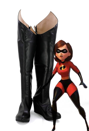 The Incredibles Helen Parr Cosplay Shoes Boots Custom Made for Adult Men and Women