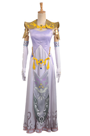 The Legend of Zelda: Hyrule Warriors (Zelda Muso) Princess Zelda Cosplay Costume Full Set