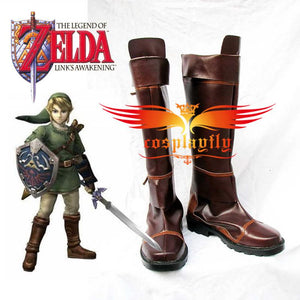 The Legend of Zelda Link Cosplay Shoes Boots Custom Size