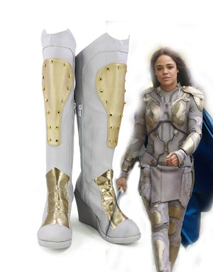 Thor: Ragnarök Valkyrja Cosplay Shoes Boots Custom Made for Adult Men and Women