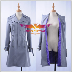 Twisted-Wonderland The Little Mermaid Azul Ashengrotto Cosplay Costume Custom Trench Coat Romper Hat Male Uniform Suits